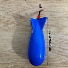 Carp Fishing Rocket Feeder Spod Bomb Float Decoy Bait Rack Pellet Rocket Feeder Fishing Bait Feeder Fishing Tackle Accessories
