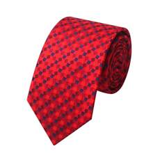 1 Corbata Roja De Cachemira Para Hombre Para Fiesta De Moda, Boda, Negocios, Ocio