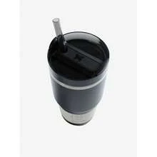STANLEY - The Quencher H2.0 FlowState™ Tumbler 20 Oz Premium Stainless Steel Bottle Insulated Mug Cup Portable Water Bottle Large-Capacity Coffee Cup Water Cup With Handle And Straw, For Travel, Home, Office, Gift, Ice Drinks And Hot Drinks 10-10826 Christmas Gift - 1214 黑色 2.0 - 查看 2