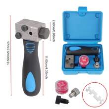 Professional Brake Pipe Flaring Tool 3/16" SAE Hand Held On Car Double Flare Kit - Blue - View 2