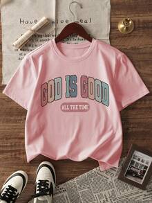 1 Áo thun họa tiết thường ngày cho bé gái, cổ tròn, tay ngắn, trang phục mùa hè cho học sinh - Áo thun nghệ thuật họa tiết mèo dễ thương giúp khơi dậy trí tưởng tượng và thể hiện bản thân - Hồng - Xem 3