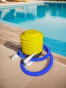 1 pieza de equipo de natación, tumbona inflable, silla flotante a rayas, cama flotante de red de hamaca acuática, balsa inflable, adecuada para playa, piscina, fiesta