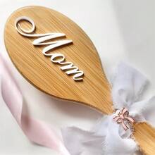 1 件定制发刷和梳子，新娘、伴娘派对礼物，甜蜜生日派对礼物 - 彩色 - 查看 13