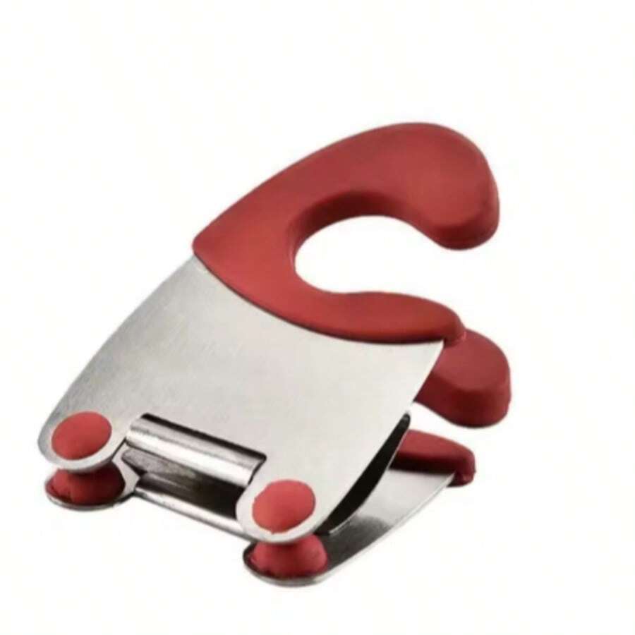 Pot Spoon Holder Pot Clip Holder Anti Scald Silicone Grip For Spoon Spatula Fork Cooking Utensils Spoon Rest Kitchen Accessories