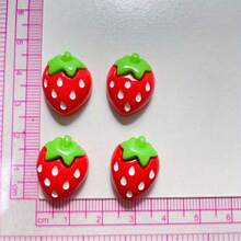 6/8/12/16pcs Cute Strawberry Shoe Charms, Hanging Decor For Garden, Unisex Fashion Shoe Accessories, Detachable DIY Shoe Clips For Sandals And Beach Bags - Birthday, Valentine's Day, Halloween Gifts, Shoe, Spring Summer Picks, Brides Maid Gifts, Room, Bedroom Decor, Bedroom Decor, Beach, Travel, For Men, For Women, Vacation,Women's Day,Travel Essentials,Wedding Favours,Y2k,Bedroom,Car Accessories Women,Kitchen Deccor,Cute Stuff - Red - View 7