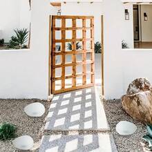 2/1pcs Solar Garden Lights Outdoor Plastic Pebble Shape Decorative Rock Lights Waterproof Suitable For Garden Lawn Trail - White - View 11