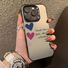 Funda de teléfono 1 Uds Phone16PROMAX/16PLUS/16PRO/16/15PROMAX/15PLUS/15PRO/15/14PROMAX/14PLUS/14PRO/14/13PROMAX/13PRO/13/12PROMAX/12PRO/12/11Promax/11Pro/11/Xsmax Phone - Multicolor 4 Negro - Ver 1