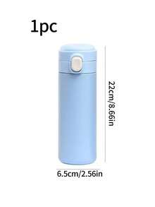 1pc Customized Stainless Steel Water Bottle, 420ml Personalized Name Insulated Cup, Customized Stainless Steel Water Bottle, Self-Customized Name Insulated Leak-Proof Stainless Steel Cup, Stainless Steel Bottle, Back To School, Party, Travel, School Water Bottle, Birthday, Graduation Ideal Gift, Boys, Girls, Teens Water Bottle Gift