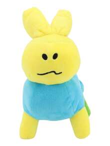 25厘米/9.84英寸 Forsaken Gubby 毛绒玩具 Noob 三角耳兔毛绒动物玩偶装饰创意礼物儿童生日派对家居女孩房间装饰游戏收藏品 - 彩色 - 查看 13