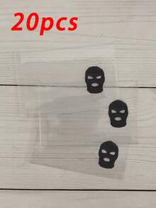 10/20/30个装PVC磨砂卡套，透明身份证和驾驶证保护套，硬质竖款塑料保护袋，防磁，适用于办公室、学校、信用卡、工作卡和钥匙卡 - 彩色 - 查看 13