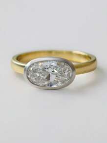 1pc S925 Sterling Silver Rectangular Zirconia Casual Elegant Ring, Versatile Jewelry Gift For Women, Suitable For Daily Wear, Parties And Festivals