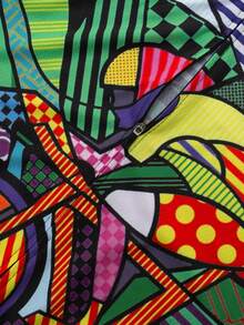 TELEYI Men's Cycling Jersey Short Sleeve Cycling Clothing Breathable Bicycle Jersey With 3 Back Pockets #NEVER UNDERESTIAMTE AN OLD MAN - Multicolor - View 3