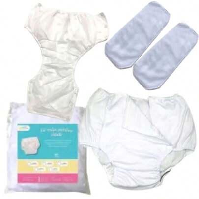 My Little Star Kit 2 Protetores Fralda Geriatrica Plástica com Absorventes