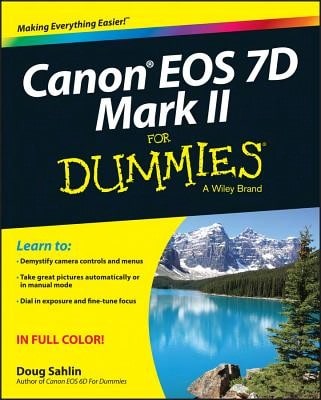 Pre-Owned Canon EOS 7d Mark II For Dummies (Paperback) By Doug Sahlin