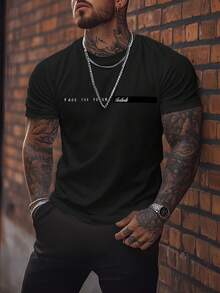 Camiseta Estampada linha exclusiva algodão premium PP ao GG - Várias cores - Preto, Marinho, Azul, Vermelho, Vinho, Verde Militar, Caqui, Branco. - Preto - Visão 1