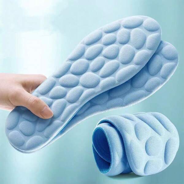 Semelles de massage en mousse à mémoire de forme, semelles respirantes, semelles de course sport, semelles orthétiques pour les pieds