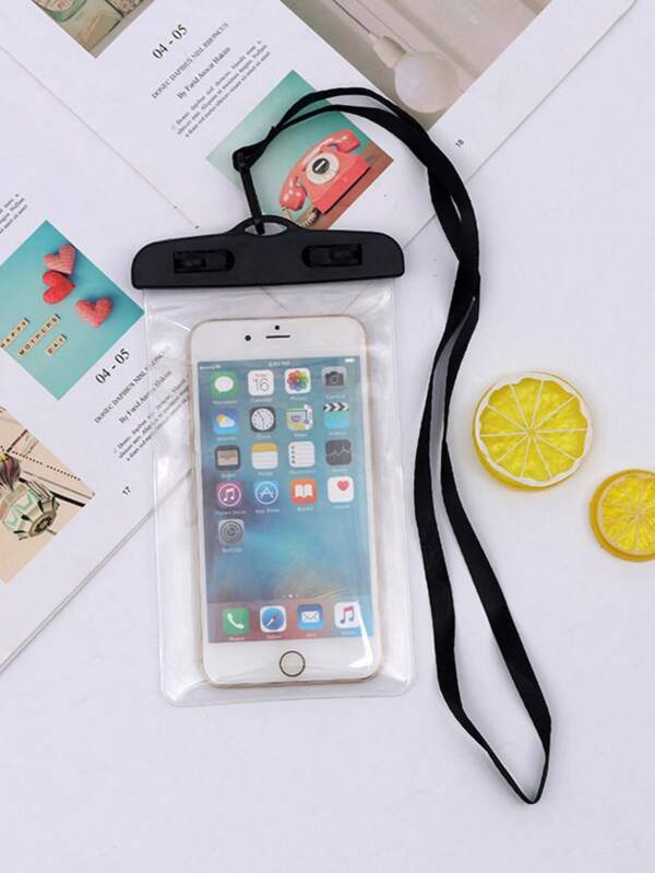 Estuche impermeable para teléfono y juego de cubiertas protectoras - Adecuado para playa, viajes, esnórquel y buceo