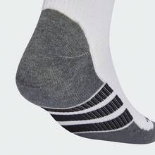Adidas 3双装中筒袜超值套装，男女通用 - 白色 - 查看 4