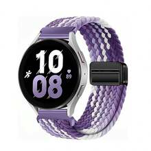 Dây đeo đồng hồ dệt từ tính 22mm, tương thích với Garmin Venu 3/Venu 2/Vivoactive4/Forerunner 265/Forerunner 265 Music/Forerunner 255/Forerunner 255 Music, Galaxy Watch3 45mm/Galaxy Watch 46mm/Gear S3 Classic/Gear S3 Frontier, HW Watch GT5& GT5 Pro GT4&GT3&GT3 Pro&GT 2 46mm/Watch 4/Watch 4 Pro, dây đeo thay thế tháo nhanh, Amazfit BIP5/GTR 4/GTR 3/GTR 3 Pro/GTR 2/3 StratoS Watch, dây đeo cổ tay bằng nylon co giãn có khóa từ tính. - 22mm - Xem 40