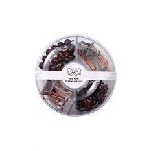 Paper Clips And Binder Clips Set, Metal Assorted Sized Binders With Push Pins, Cute Office Supplies For Desk, Desk Accessories