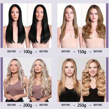 Invisible 10PCS/20-25G Tape In Remy Skin Weft 100% Human Hair Extensions Seamless Easy To Install 12"-24" - #70 Bleach White - View 9