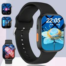 Smartwatch, Wireless Call/Dial, Multi-Sport Mode, Incoming Call Alert & Rejection, Short Message Alert, Message Alert View, Customized Wallpaper, Compatible With IOS/Andriod