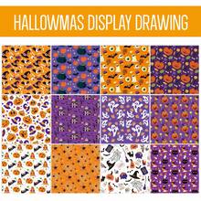 6in Halloween Themed Paper, 12 Sheets Pumpkin & Bat Scrapbooking Background Paper, Small Size Craft Paper For DIY Gift Wrapping, Scrapbook, Journal, Memo, Magazine, Birthday Decoration, Designer Planner, Magazine Craft Paper, Card Making Supplies, Halloween Party Decor Collection Kit - Multicolor - View 5