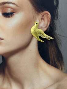 1 par de aretes de mujer con estilo vintage, aretes tipo gota con diseño de ojo del diablo en color mate y acabado vintage francés para damas