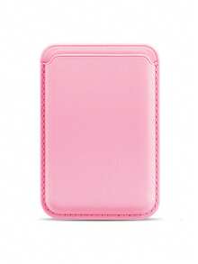 Apple Magsafe Leather Magnetic Adhesive Card Slot PU Leather Card Holder