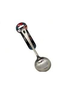 Kit 65 Conchas para Molho Metal Inox Sopa Cozinha Talher Feijão - Multicolorido - Visão 3