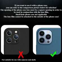 1 pieza Protector de lente de cámara con brillo de lujo compatible con iPhone 16 Pro Max Plus 15 14 5G Apple, película de lente con brillo de color caramelo dopamina, aplicable a protección diaria, oficina, cubierta de cámara de teléfono doméstico, a prueba de agua, a prueba de golpes, resistente a caídas, resistente a arañazos, antihuellas dactilares, cobertura completa