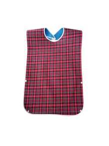 Waterproof Adult Mealtime Bib Cloth Reusable With Crumb Catcher Stylish Clothing Protectors For Elderly Disability Aid Apron Senior Citizen