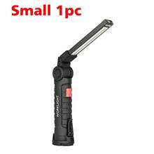 1PC/2PCS USB Charging, 5-Speed Dimming, Rotatable Folding, Multifunctional Outdoor Camping Maintenance Work, Strong Light LED Flashlight, Camping Accessories - White Light--1PC - View 8