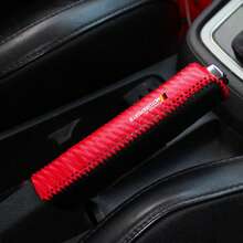1pc Car Handbrake Grips Case PU Leather Car Handbrake Cover Protector Grip Covers For BMW 1 3 5 X Series For Audi Mercedes Benz