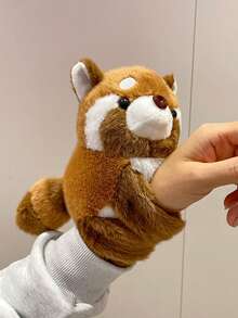 可爱动物毛绒玩具套装，包括大象、兔子、树懒、浣熊和独角兽，配有拍手环，创意设计，可佩戴在手腕上，是送给朋友的独特圣诞节和新年礼物，毛绒玩具，圣诞节，趣味毛绒动物