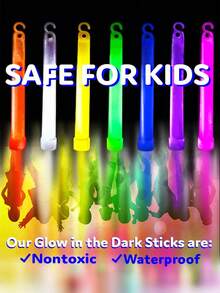 20 قطعة من عصي الإضاءة لحفلات الأعراس والمناسبات، مناسبة للمراهقين والبالغين - عصي إضاءة بحجم 4 بوصة، هدايا الحفلات، ديكورات الحفلات، تضيء لمدة 8-12 ساعة، ألوان نيون، ديكورات الحفلات، عصي إضاءة لحفلات الزفاف، ألوان أكثر إشراقًا، مثالية للحفلات والبارات والنوادي الليلية وغيرها