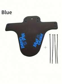 1 Protetor de Lama de Bicicleta de Fibra de Carbono Ultraleve - Protetor de Roda Dianteira/Traseira de Bicicleta de Montanha Durável, com Cinta de Instalação, Disponível nas Cores Preto, Branco, Laranja e Azul, Adequado para Acessórios de Bicicleta de Estrada e de Montanha, Fácil de Instalar, Decoração de Bicicleta na Moda | Protetor de Lama Leve, Acessórios de Bicicleta de Montanha