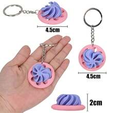 1pc Heart-Shaped Spiral Fidget Keychain, Adult Finger Toy, Helps Focus Attention And Relax, Suitable As New Year/Thanksgiving/Easter Gift, Made Of PLA Material - 1 Piece - View 14