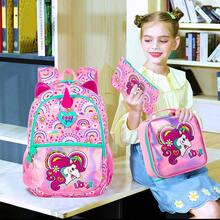 3Pcs Unicorn Backpack For Girls, 16.5" Kids Rainbow Bookbag With Lunch Box?Ightweight Backpacks Set For Kindergarten/Preschool/Elementary School (Pink) - 16.5 Backpack - View 10