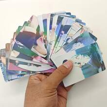 1 bộ/55 thẻ LOMO SK Album mới Bộ bưu thiếp hai mặt, Hộp sưu tập nhãn dán ảnh - Món quà hoàn hảo cho Ngày tình bạn, Chia tay, Kỷ niệm hoặc Chúc mừng, Bao gồm ảnh thần tượng độc quyền - Nhiều màu - Xem 5