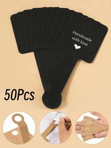 10/50/100/200/500pcs Jewelry Packaging Cards For Bracelets And Rings - Multicolor - View 13