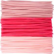150/300pcs Pink Mixed Color Craft Pipe Cleaners, Pipe Cleaner Craft Light Pink Pink Jade Deep Red Pink Pipe Cleaner For Craft Foldable Chenille Rod Pipe Cleaner,Chenille Stems, Pipe Cleaners Craft, Chenille Stems Pipe Cleaners, Fuzzy Sticks Craft Supplies, Colored Pipe Cleaner, For DIY Art And Craft Projects And Decorations