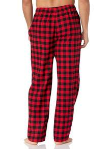Essentials Men's Flannel Pajama Pant - Rojo - Ver 3