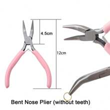 Jewelry Pliers Tools Needle/Chain Nose Pliers, Round Nose Pliers And Wire Cutter For Jewelry Repair Wire Wrapping DIY Craft