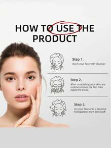 MOOYAM Set de 4 mascarillas faciales de colágeno BIO con efecto antiarrugas y lifting -Fórmulas de cuidado de la piel coreanas hidratantes, mascarilla facial de hoja para una profunda hidratación