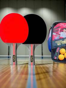 1 Stück Schläger + Multiball Set, bietet grundlegende Übungs- und Unterhaltungsbedürfnisse. All-in-One Tischtennis Sportausrüstung, die einen bequemen und gesunden Lebensstil bietet.