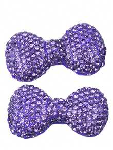 手机壳 立体软陶满钻蝴蝶结手机饰品 - 彩色 - 查看 8