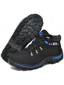 Men's Work Boot Ankle Boot New Release - Màu xanh lam - Xem 2