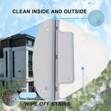 Magnetic Window Cleaning Tool, Double Sided Window Cleaner, Magnetic Window Cleaner For High Rise Buildings, Suitable For Glass Use, Car Glass Cleaning Tool Dual Sided Magnetic Window Cleaner, Single Pane Glass Cleaner For High Rise Buildings