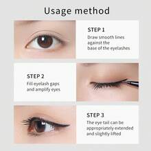 ZEESEA 持久眼线笔，防水，防汗，防晕染，0.55ml - 黑色 - 查看 8